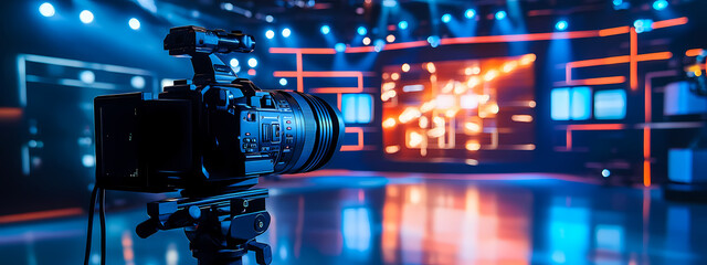 Fototapeta premium Behind the Scenes: Professional Studio Setup