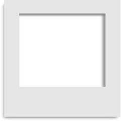 Polaroid Picture Frame, photo template