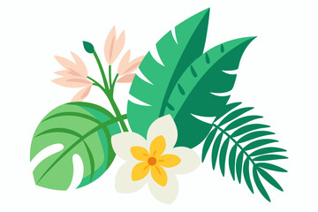 flower isolated on white background