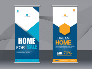 Business banner roll up set,standee banner template.