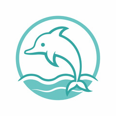 Fototapeta premium Featuring a clean and simple line art logo