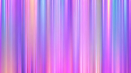 Fototapeta premium A vibrant and colorful abstract image featuring vertical bands of light that create a curtain-like effect.