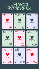 Angel numbers