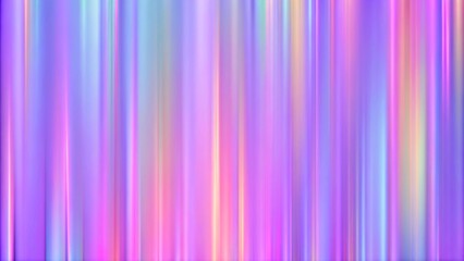 Fototapeta premium A vibrant and colorful abstract image featuring vertical bands of light that create a curtain-like effect.