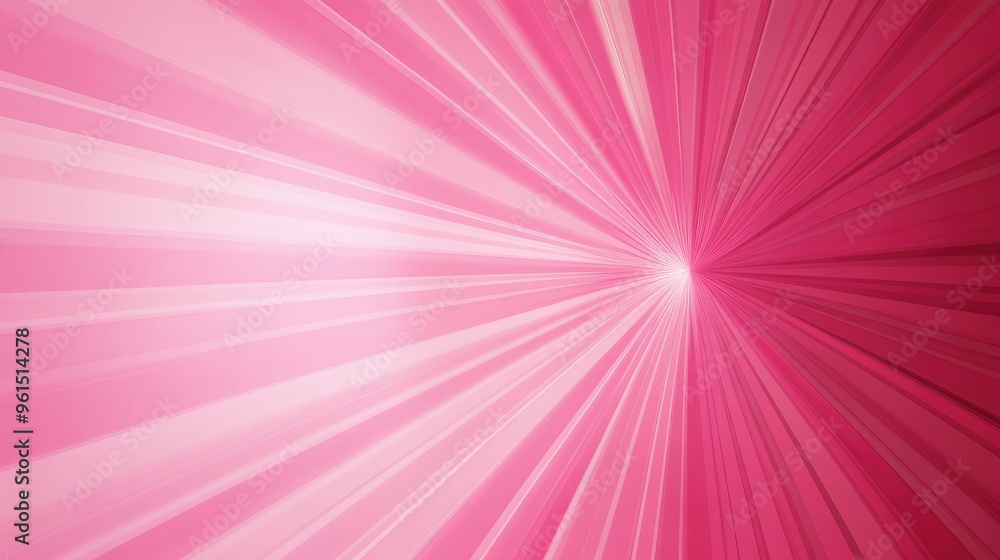 Poster bold pink background with a radial gradient emanating from the center, creating a focal point for yo