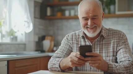 Gentleman Checking Phone