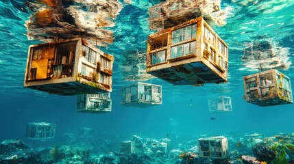 Underwater Houses.