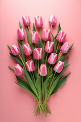 Fototapeta premium Title: Beautiful Composition of Spring Flowers Bouquet