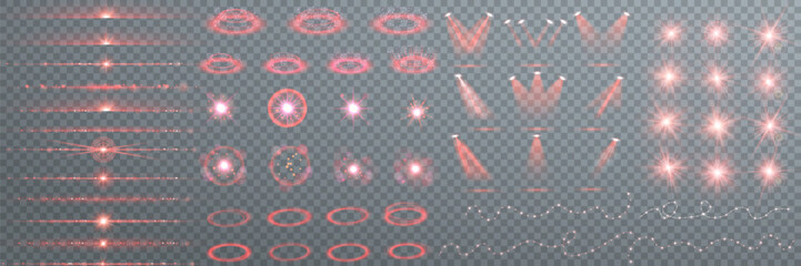 The dust sparks and golden stars shine with special light. Vector sparkles on a transparent background. Christmas light effect. Sparkling magical dust particles.