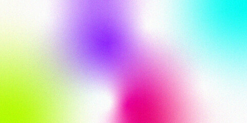 Grainy and noisy vector colorful desktop wallpaper background pure vector format blurry retro grain soft vintage gradation neon light abstract