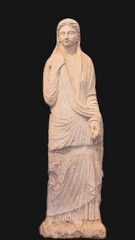 Pompeji  antike Stadt in Kampanien, Italien, Statue