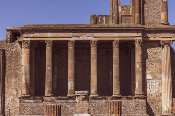 Pompeji  antike Stadt in Kampanien, Italien,