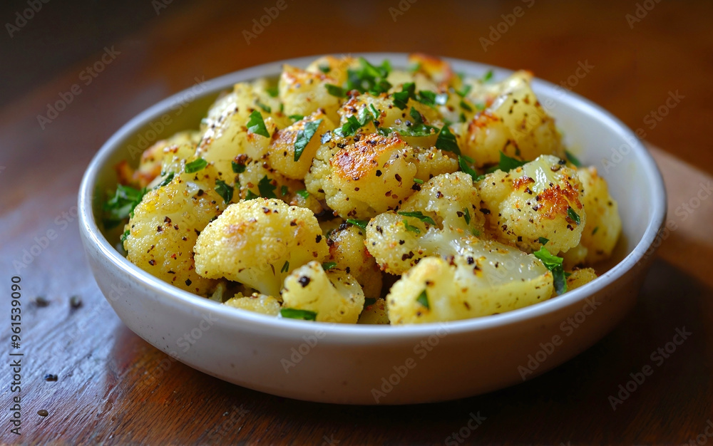 Wall mural Cauliflower Pepper Fry