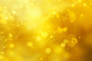 abstract background with yellow  bokeh