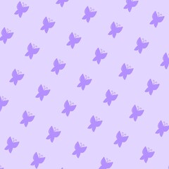 Purple butterfly
