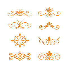 Stunning vintage decorative elements vector. Perfect for adding an elegant touch to designs, invitations, crafts, and vintage-themed projects.