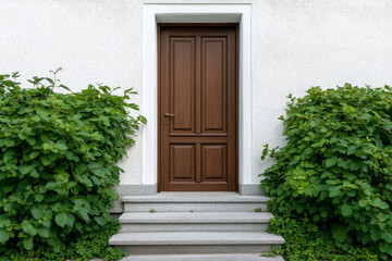 PVC door in serbian house 