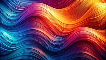 Vibrant Gradient with Bold Colors and Textured Depth