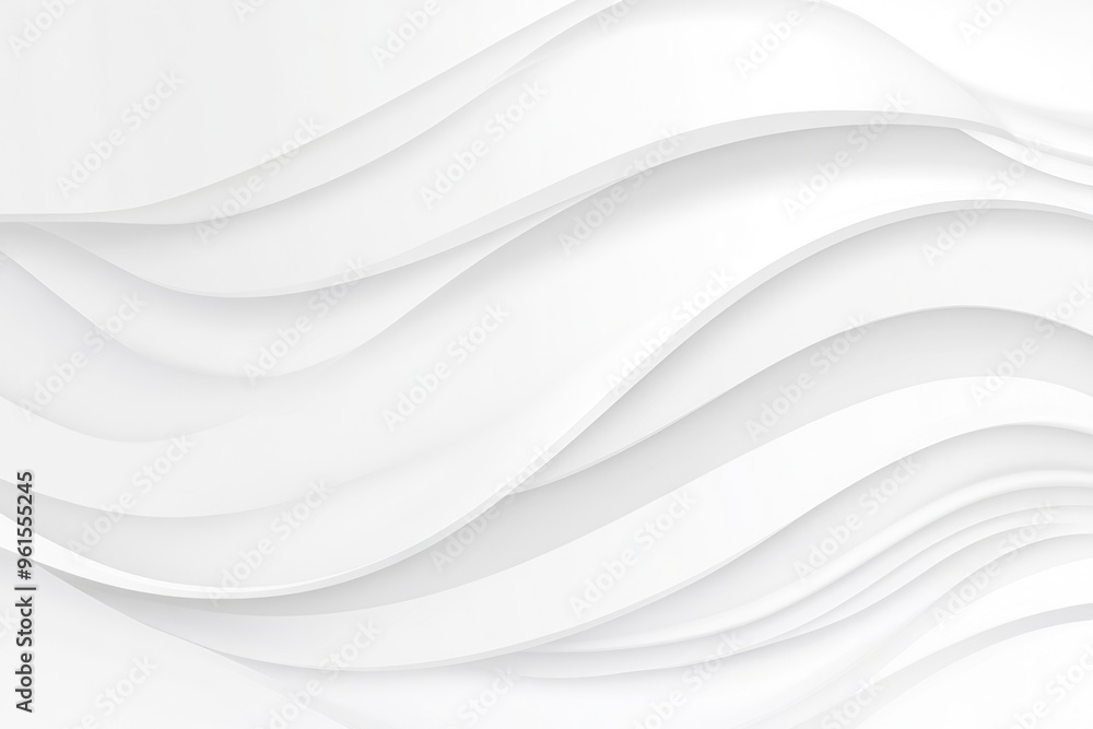 Poster the backdrop features a simple white surface adorned with gentle wavy lines, adding a delicate textu