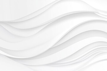 Obraz premium The backdrop features a simple white surface adorned with gentle wavy lines, adding a delicate texture ideal for design, branding, or artistic purposes