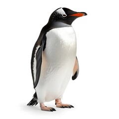 Obraz premium penguin in isolated white background