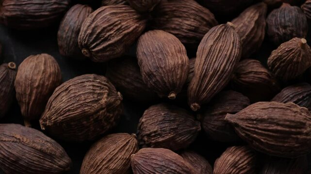 Top view of cardamom 