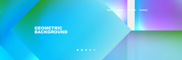 Triangle minimal web site page background design. Vector Illustration For Wallpaper, Banner, Background, Card, Book Illustration, landing page