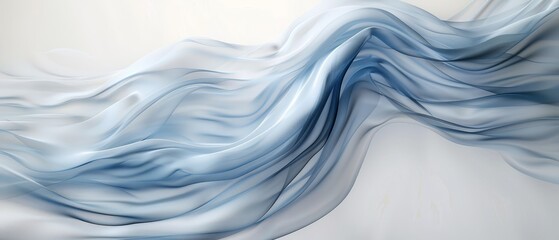 Obraz premium light blue and white background