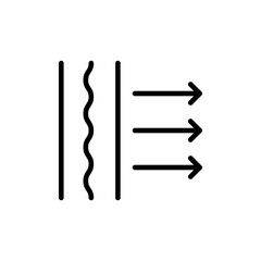 Air Filter Vector Line Icon. Contains such Icons as Purifier. Car air filter. Bacterial filter vector symbol. Dust particle purify filter layers sign.