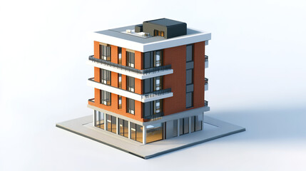 Modular blocks for building construction, designed for versatile use in modern architectural structures. 