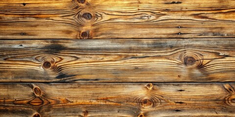 Naklejka premium Close-up of weathered, defaced wood grain resembling authentic timber