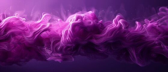 Fototapeta premium A purple background with smoke rising from both the top and bottom