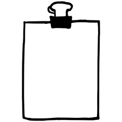 Aesthetic handdrawn frame