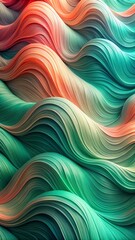 Fototapeta premium Intricate Multi-Layered Gradient with Rich Colors and Textures