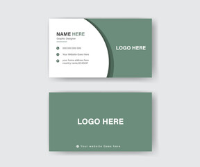 Professional and Sleek Business Card for Networking Events