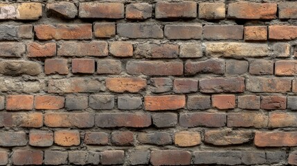 Obraz premium Rough Brick Wall with Texture Variety