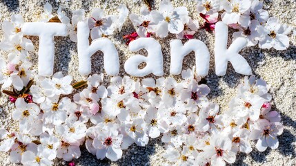 Thank you lettering image