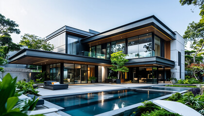 Obraz premium Elegant Home Front
