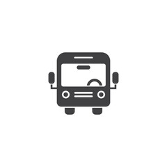 Bus Travel icon vector illustration template
