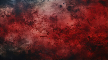 Vibrant red grunge texture background.