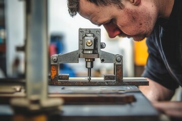 Aligning a frame with a plumb tool for accuracy, plumb alignment, precision engineering