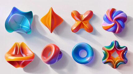 set of shapes