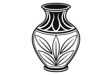 vase isolated on white