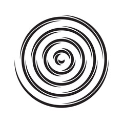 Spiral element icon