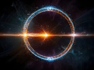 Quantum Portal - Great for Science Fiction, Technology and Outer Space Projects