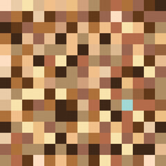 Brown Color Checkered pattern background vector