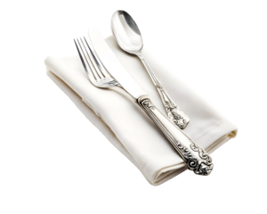 Wedding Menu Food Serving: Elegant and Refined, A Culinary Delight for Special Occasions, Isolated on a Transparent PNG Background   