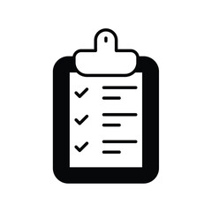 planning glyph icon with white background vector stock illustration