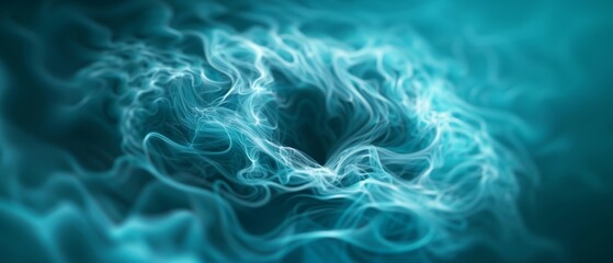 Obraz premium A blue background with white swirls..A black background with white swirls..A black background with blue swirls