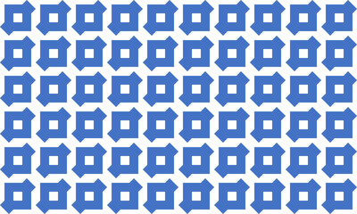 Blue and white background, Diagonal grid Tile. Vector Diagonal Chess Blue White Tile. rectangle diamond block on white background seamless repeat pattern, replete image design for fabric printing,